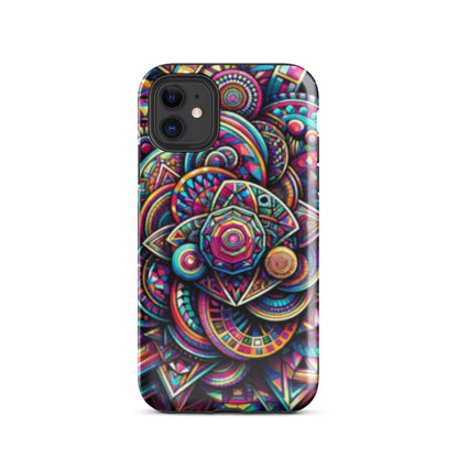 Psychedelic Shapes iPhone®  Case