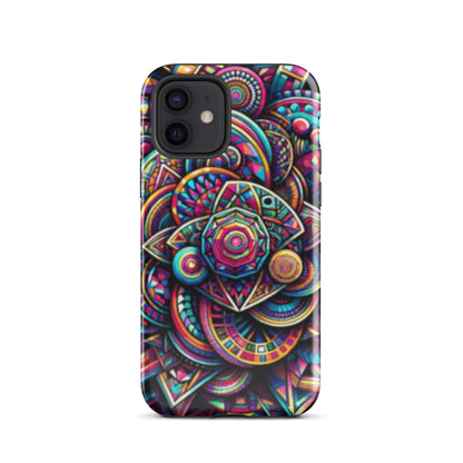 Psychedelic Shapes iPhone®  Case