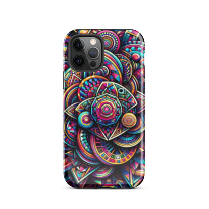 Psychedelic Shapes iPhone®  Case