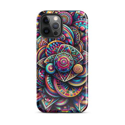 Psychedelic Shapes iPhone®  Case