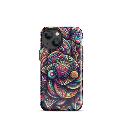 Psychedelic Shapes iPhone®  Case