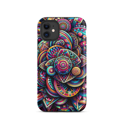 Psychedelic Shapes iPhone®  Case