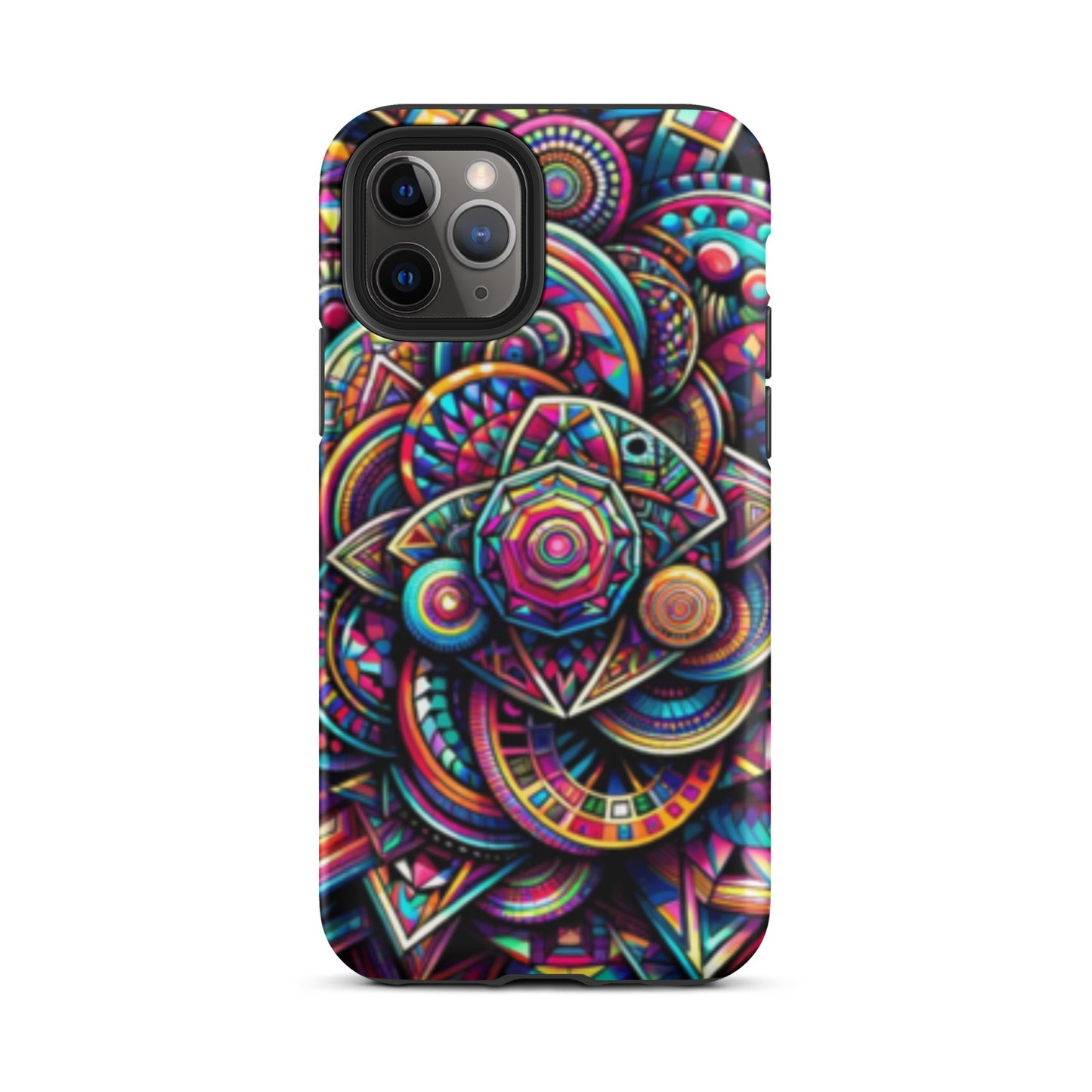 Psychedelic Shapes iPhone®  Case