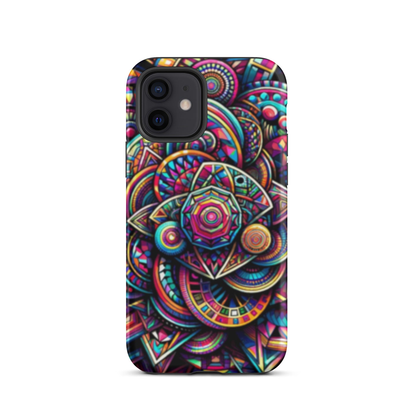 Psychedelic Shapes iPhone®  Case