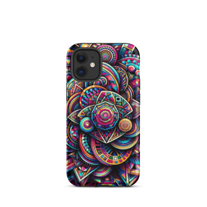 Psychedelic Shapes iPhone®  Case