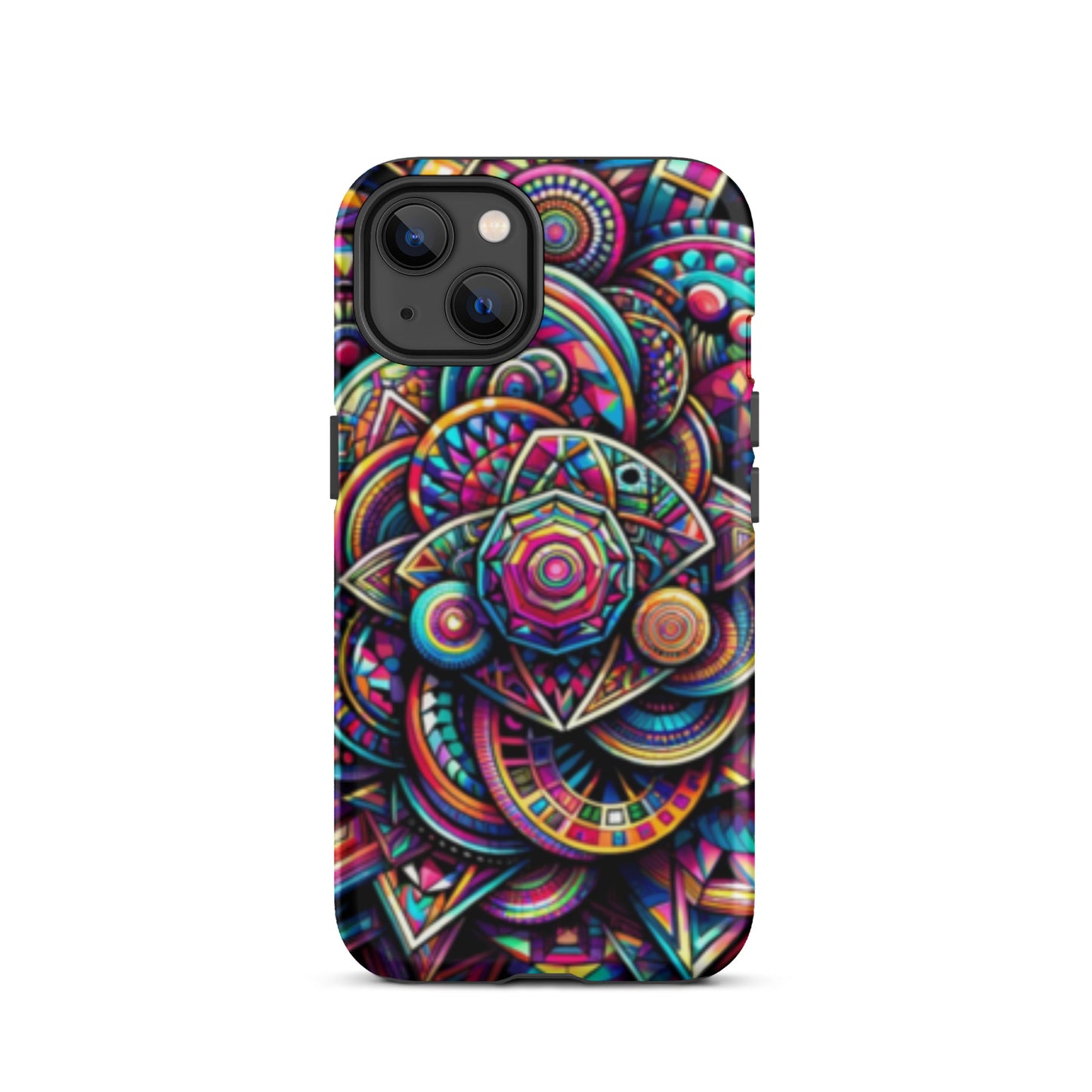 Psychedelic Shapes iPhone®  Case