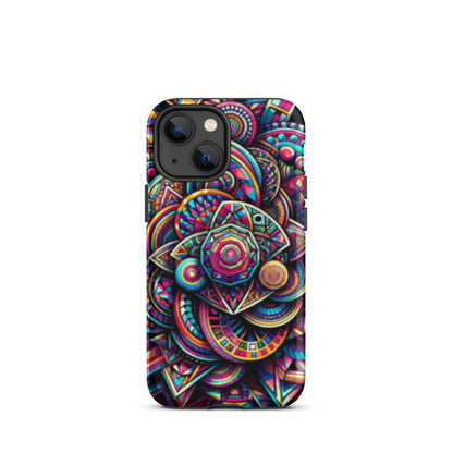 Psychedelic Shapes iPhone®  Case