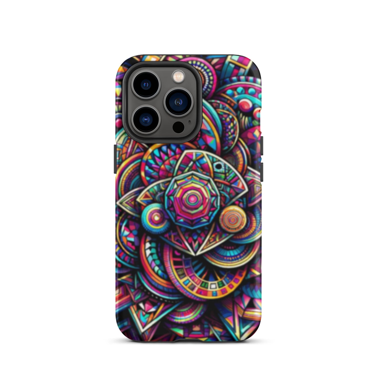 Psychedelic Shapes iPhone®  Case