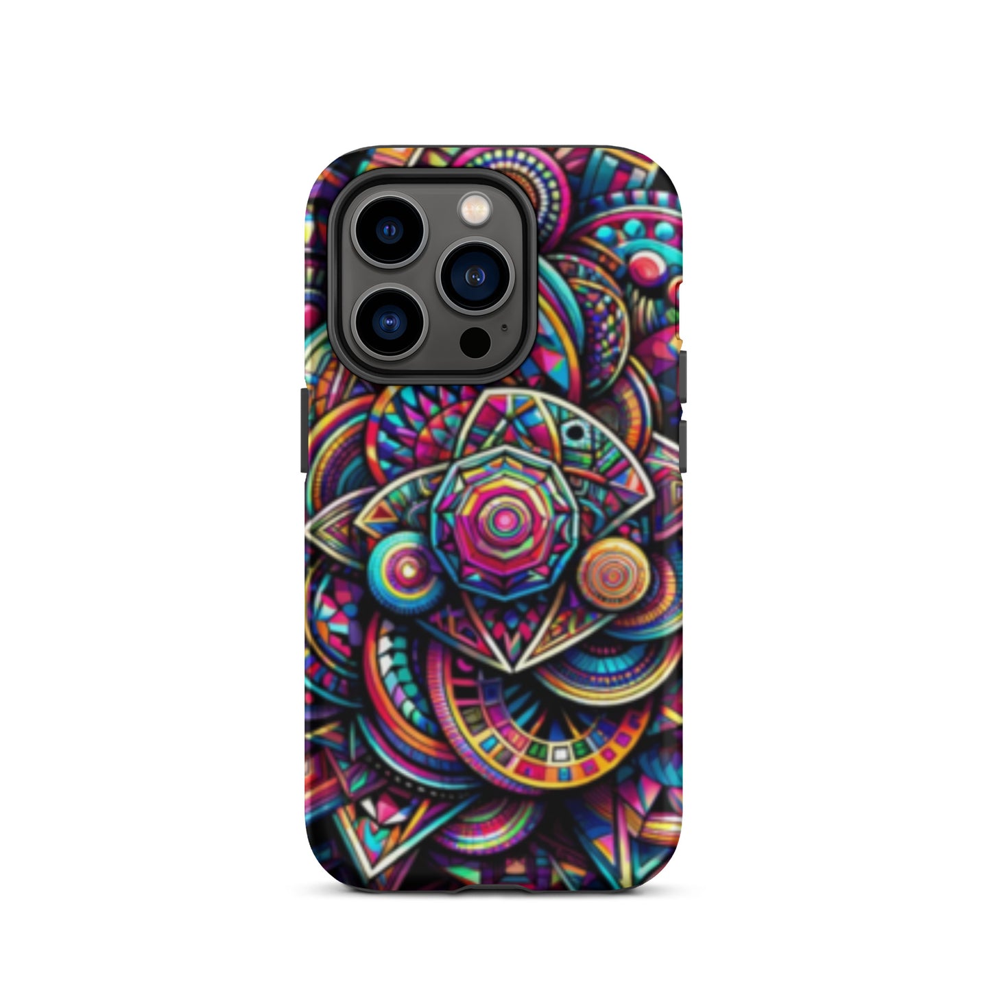 Psychedelic Shapes iPhone®  Case