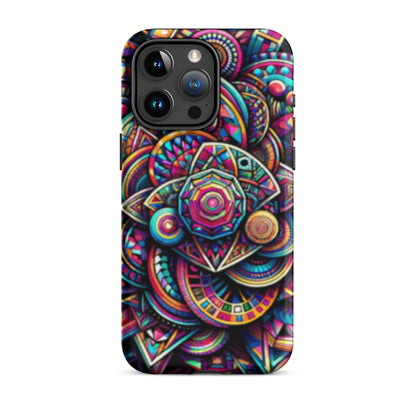 Psychedelic Shapes iPhone®  Case